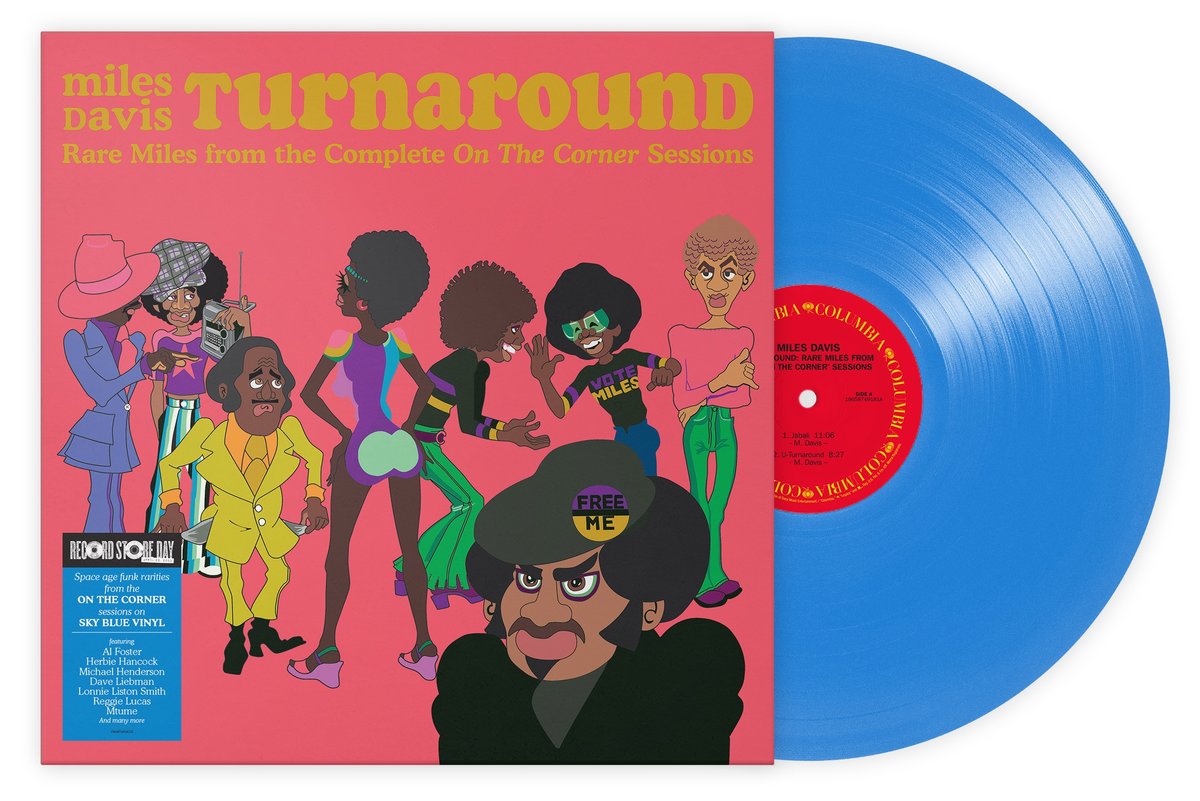 Turnaround - Unreleased Rare Vinyl From On The Corner Sessions - Sky blue vinyl