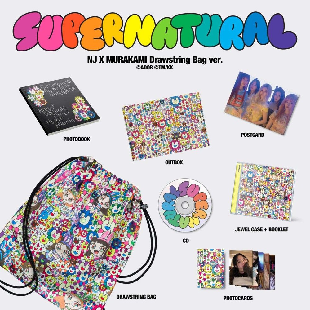 Supernatural NJ X MURAKAMI  (Drawstring Bag Ver.)