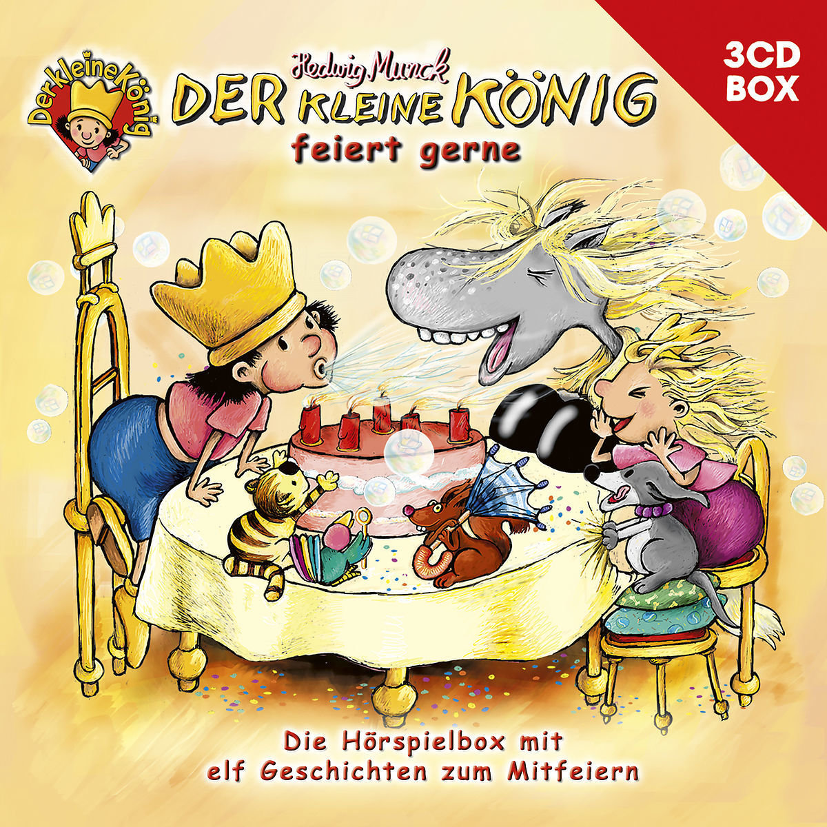 3-CD Hörspielbox Vol. 2 - feiert gerne