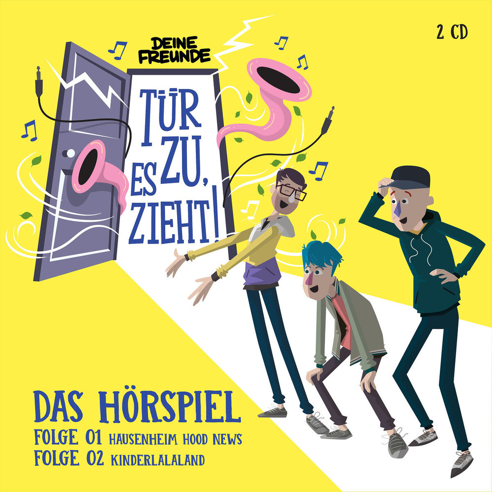 Tür zu,es zieht! Folge 01 & 02 (Hörspiel)