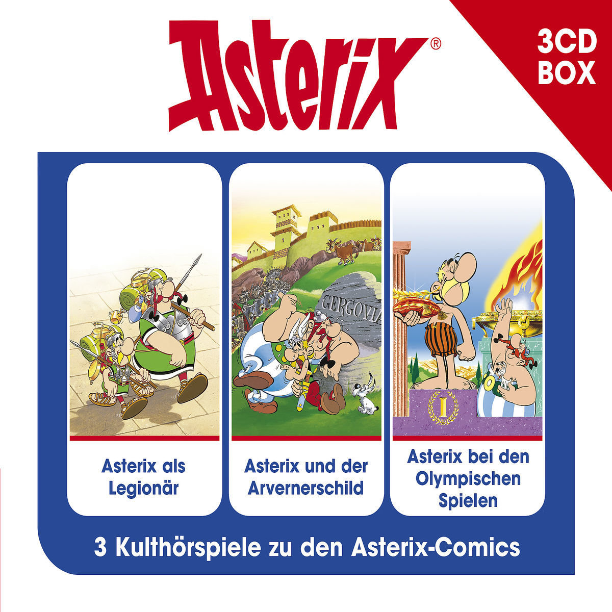 Asterix - 3-CD Hörspielbox Vol. 4