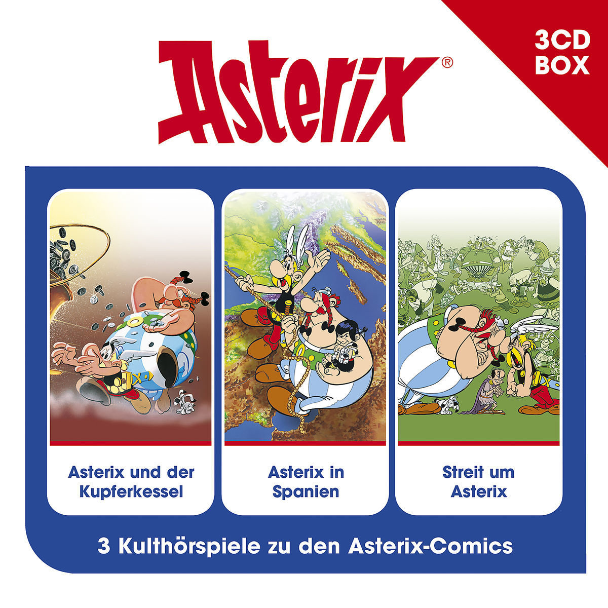 Asterix - 3-CD Hörspielbox Vol. 5