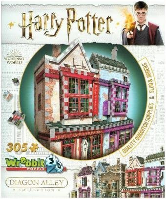 Qualitäts Quidditch Shop & Apotheke - Harry Potter / Quality Quidditch Supplies (Puzzle)