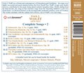 Sämtliche Lieder,Vol. 2 Complete Songs, Vol. 2