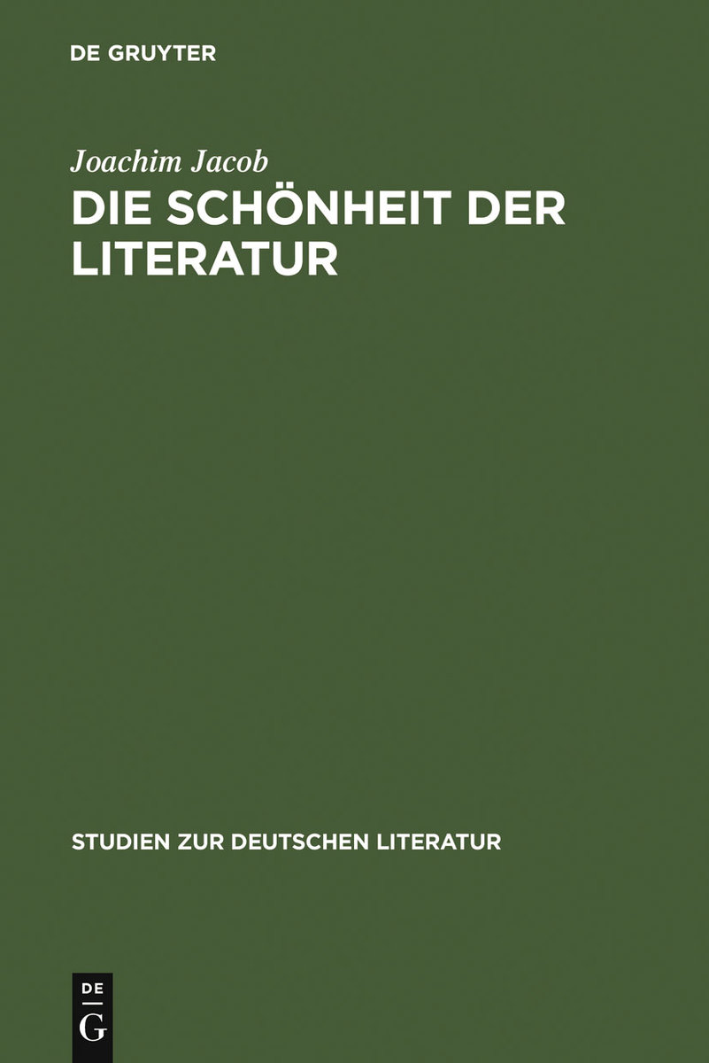 Die Schönheit der Literatur