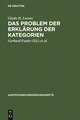 Das Problem der Erklärung der Kategorien