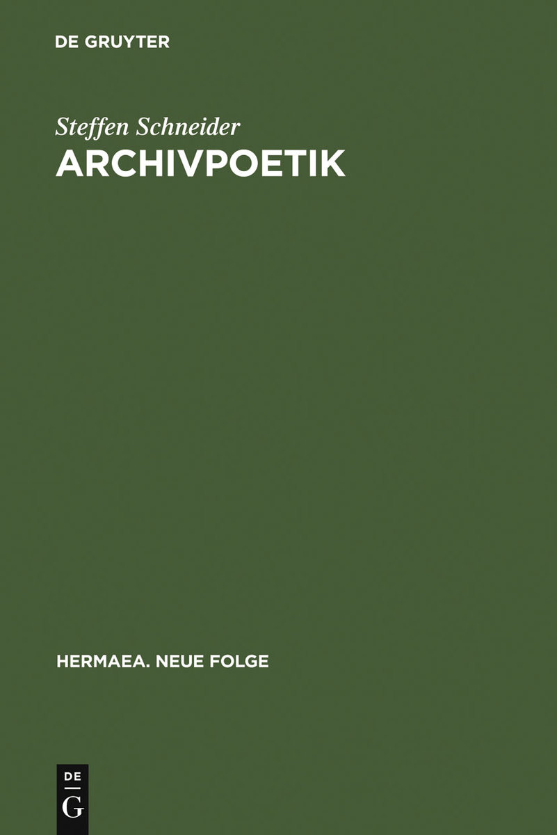 Archivpoetik