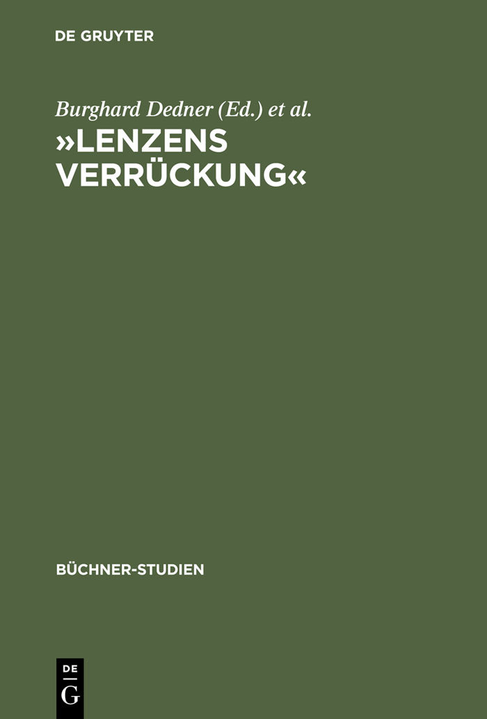 »Lenzens Verrückung«