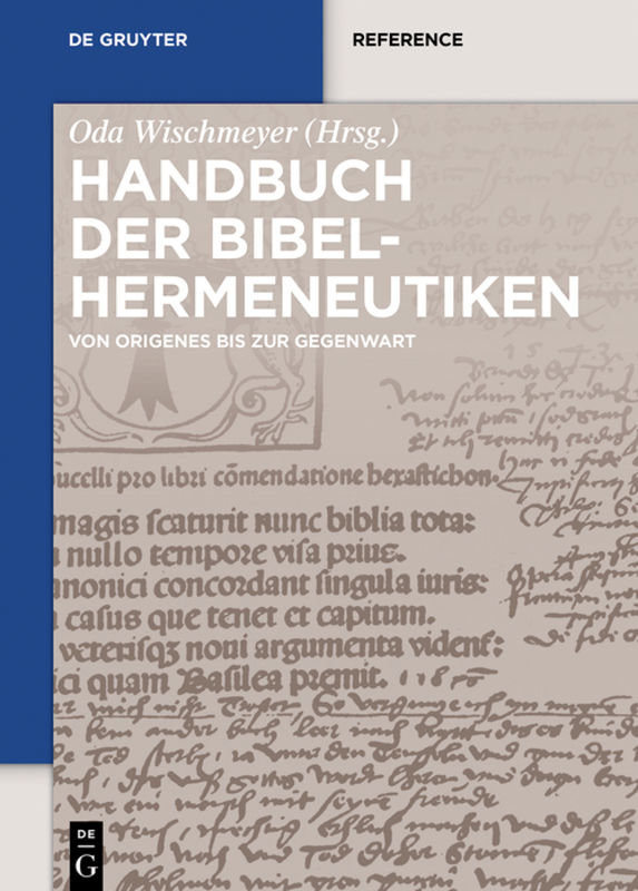 Handbuch der Bibelhermeneutiken