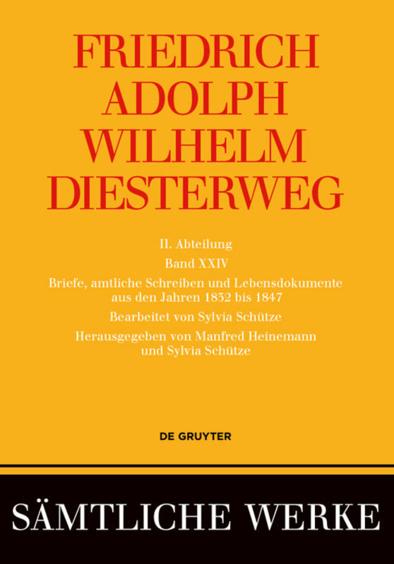 Briefe, amtliche Schreiben und Lebensdokumente aus den Jahren 1832 bis 1847