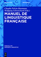 Manuel de linguistique française