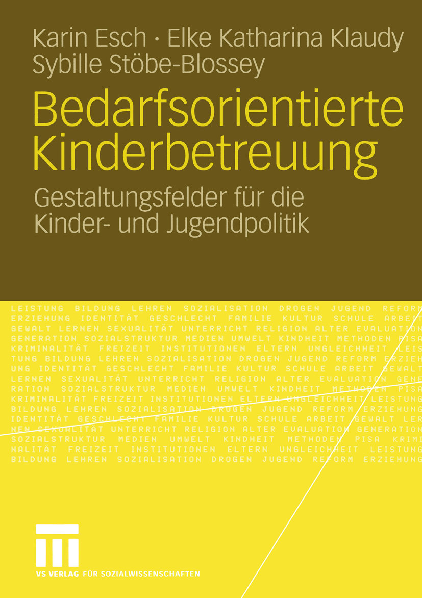 Bedarfsorientierte Kinderbetreuung