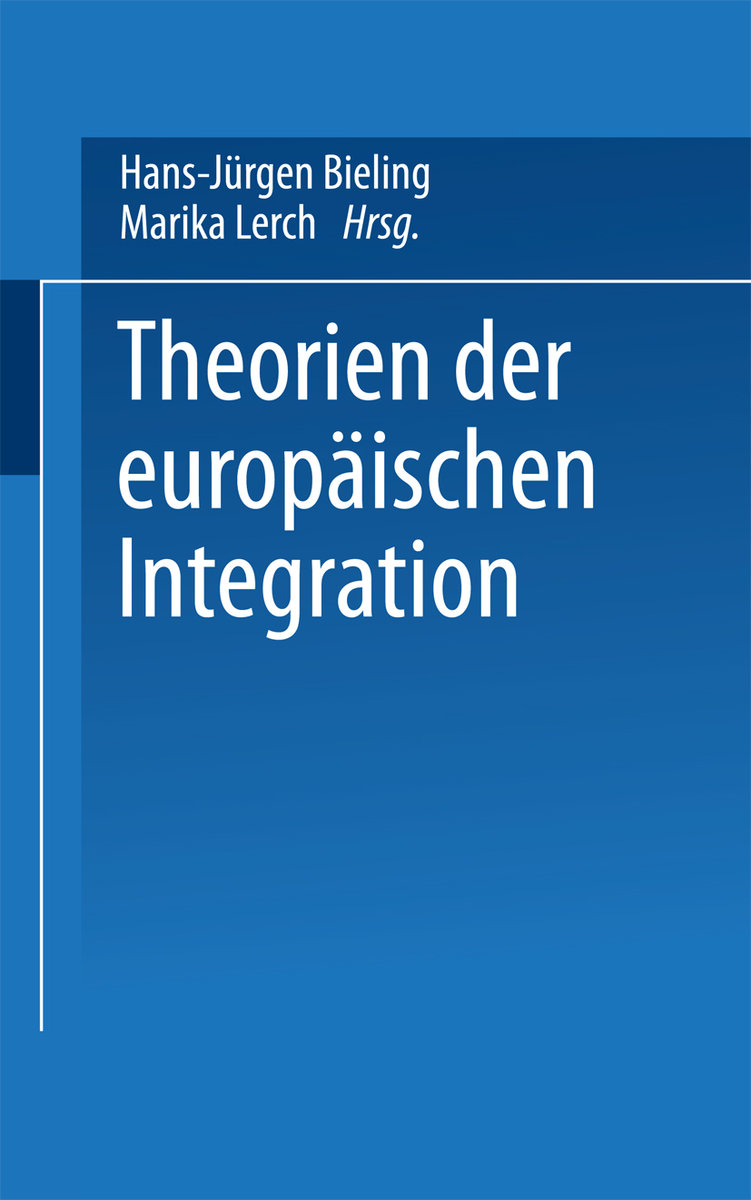 Theorien der europäischen Integration