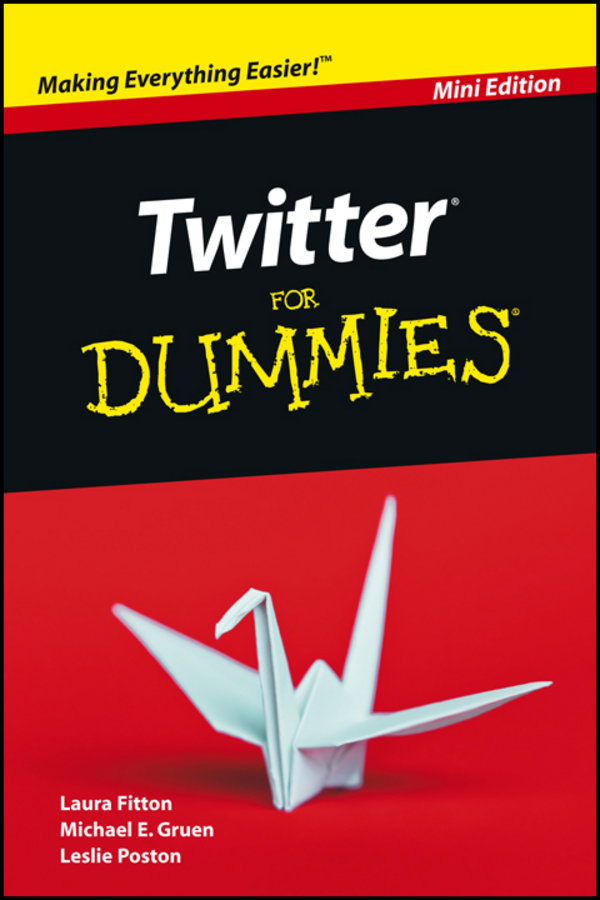 Twitter For Dummies, Mini Edition