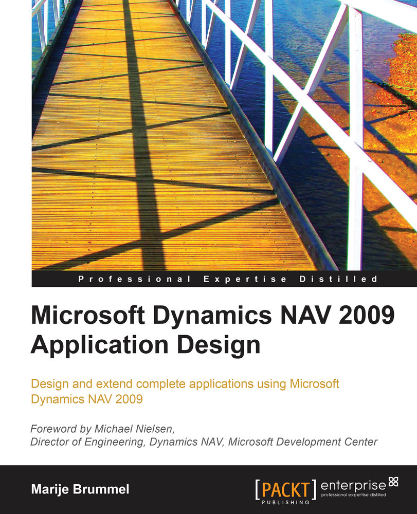 Microsoft Dynamics NAV 2009 Application Design