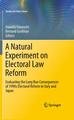 A Natural Experiment on Electoral Law Reform