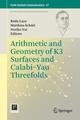 Arithmetic and Geometry of K3 Surfaces and Calabi-Yau Threefolds