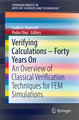 Verifying Calculations - Forty Years On