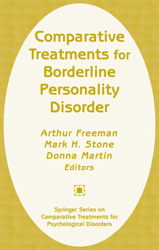 Comparative Treatments for Borderline Personality Disorder