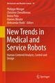 New Trends in Medical and Service Robots