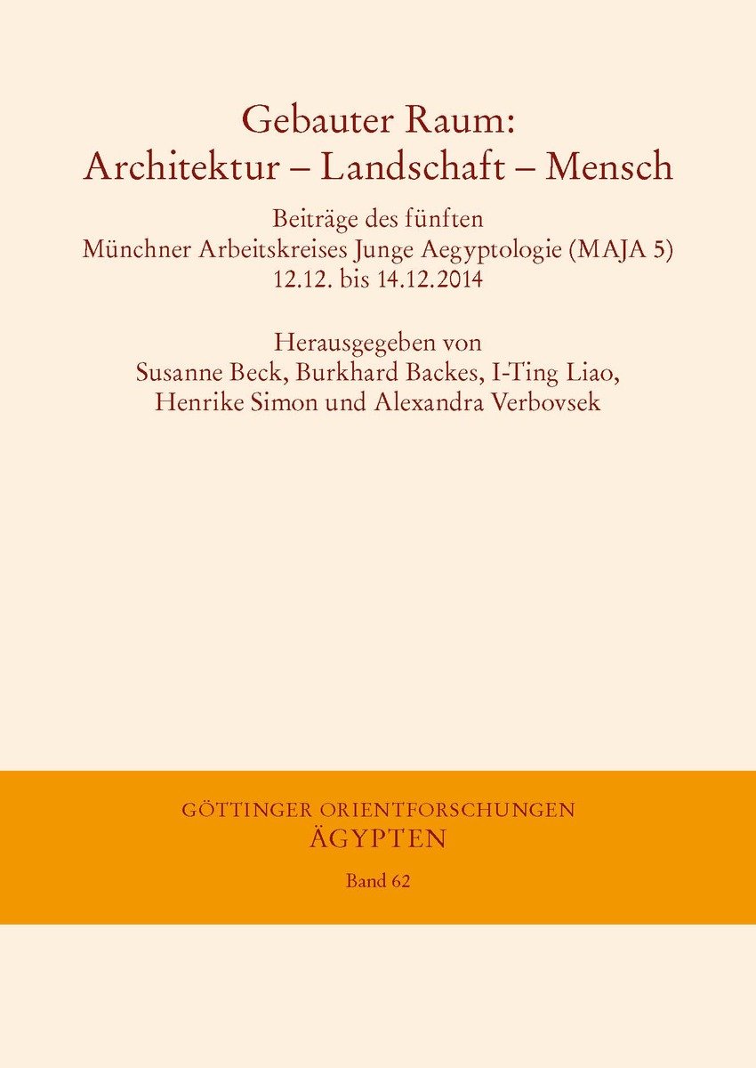 Gebauter Raum: Architektur - Landschaft - Mensch