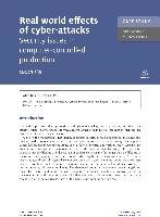 Case Study: Real World Effects of Cyber-Attacks