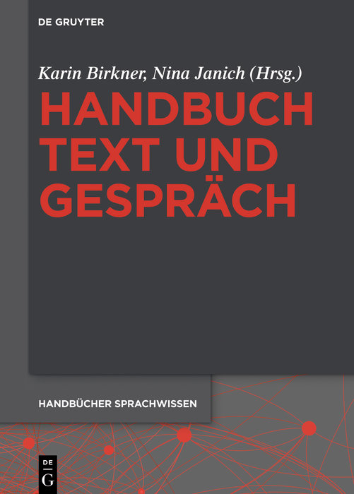 Handbuch Text und Gespräch