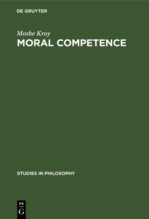 Moral Competence