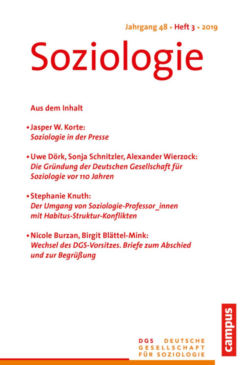 Soziologie 3/2019