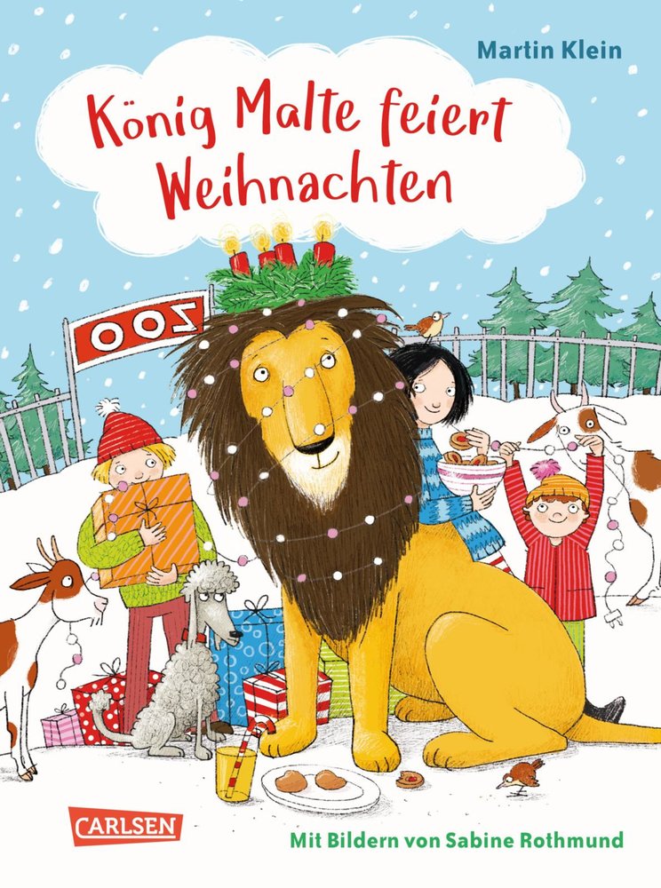 König Malte feiert Weihnachten