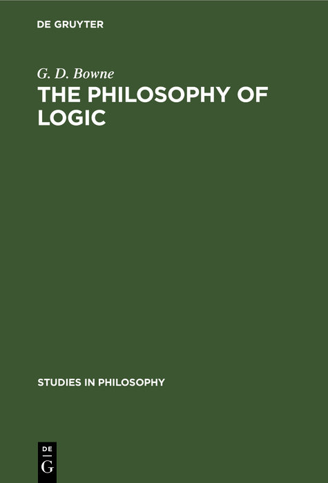 The Philosophy of Logic