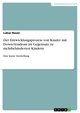 Der Entwicklungsprozess von Kinder mit Down-Syndrom im Gegensatz zu nichtbehinderten Kindern