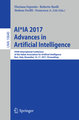 AI*IA 2017 Advances in Artificial Intelligence