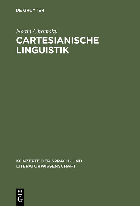 Cartesianische Linguistik