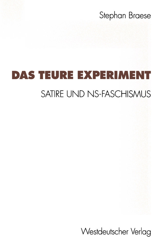 Das teure Experiment