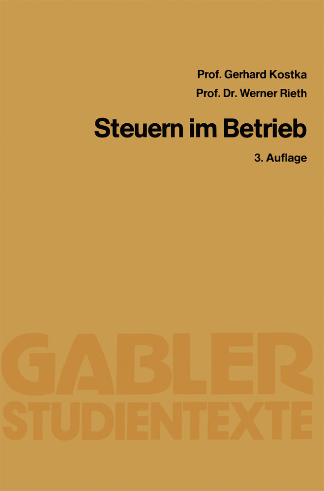 Steuern im Betrieb