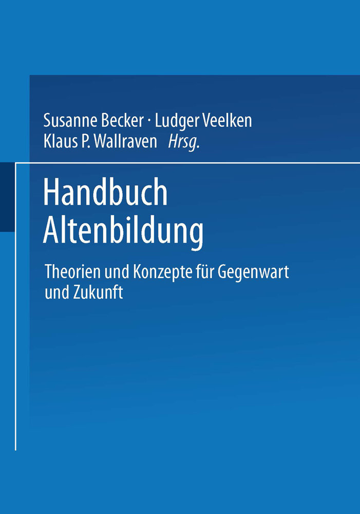 Handbuch Altenbildung