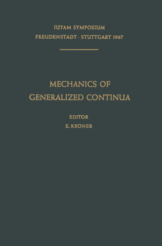 Mechanics of Generalized Continua