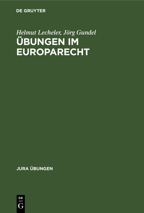 Übungen im Europarecht