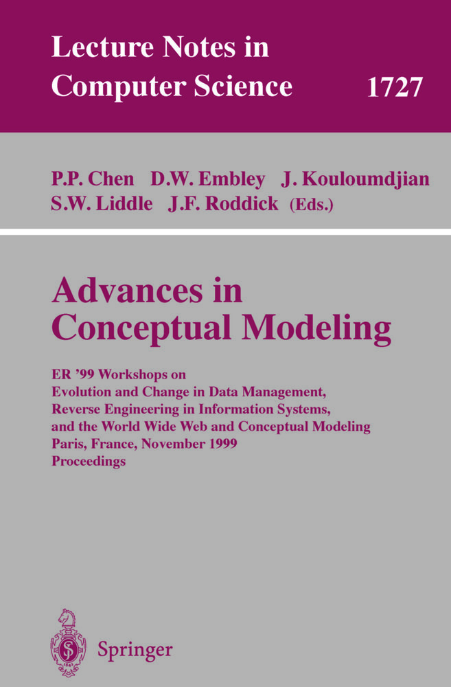 Advances in Conceptual Modeling