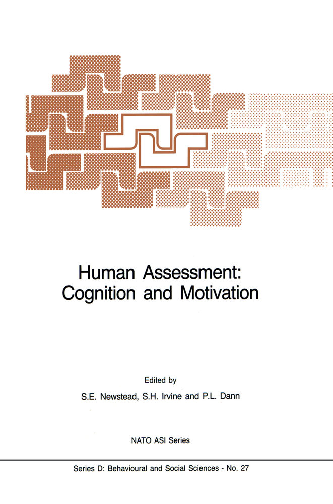 Human Assessment: Cognition and Motivation