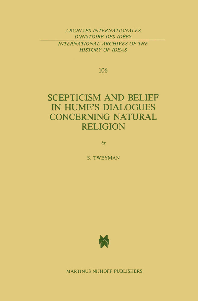 Scepticism and Belief in Hume's Dialogues Concerning Natural Religion