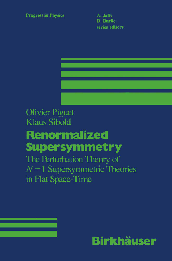 Renormalized Supersymmetry