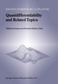 Quasidifferentiability and Related Topics