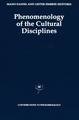 Phenomenology of the Cultural Disciplines