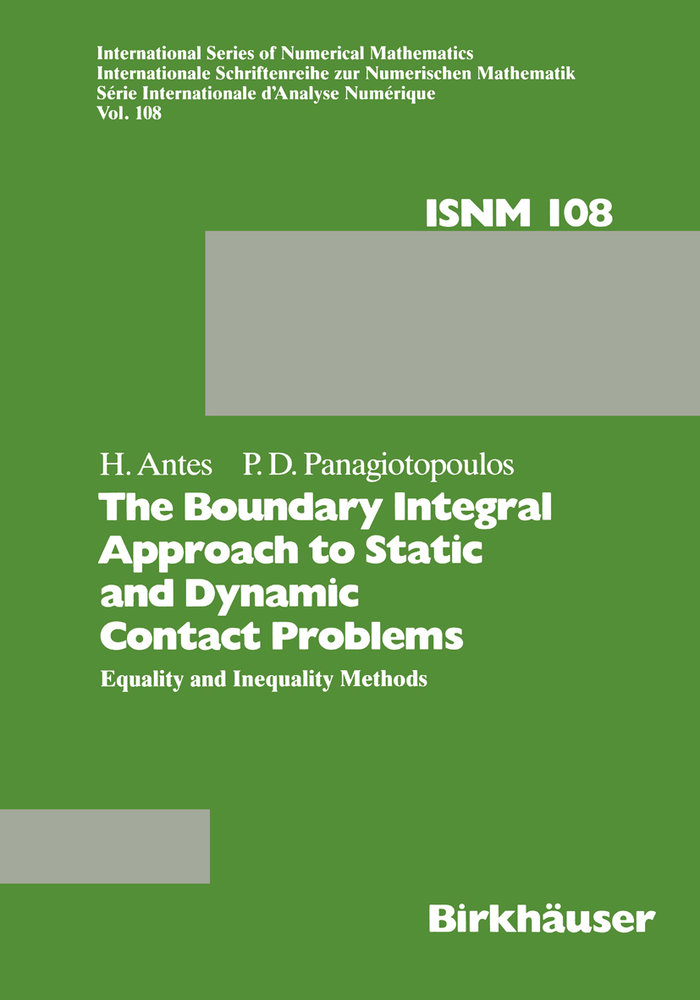 The Boundary Integral Approach to Static and Dynamic Contact Problems