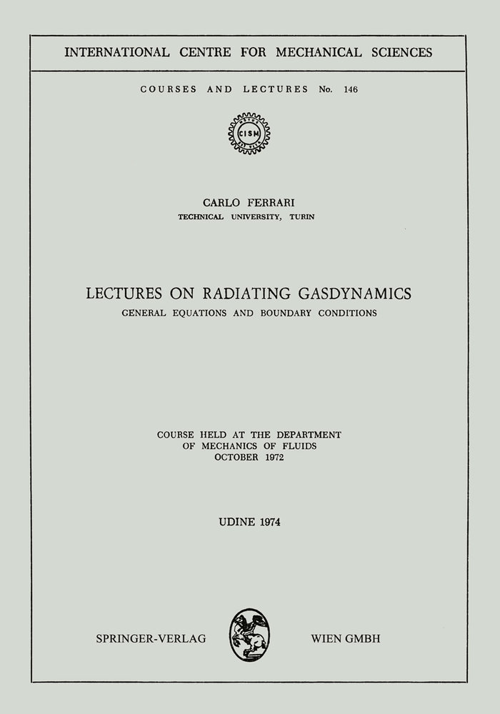 Lectures on Radiating Gasdynamics