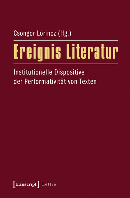 Ereignis Literatur