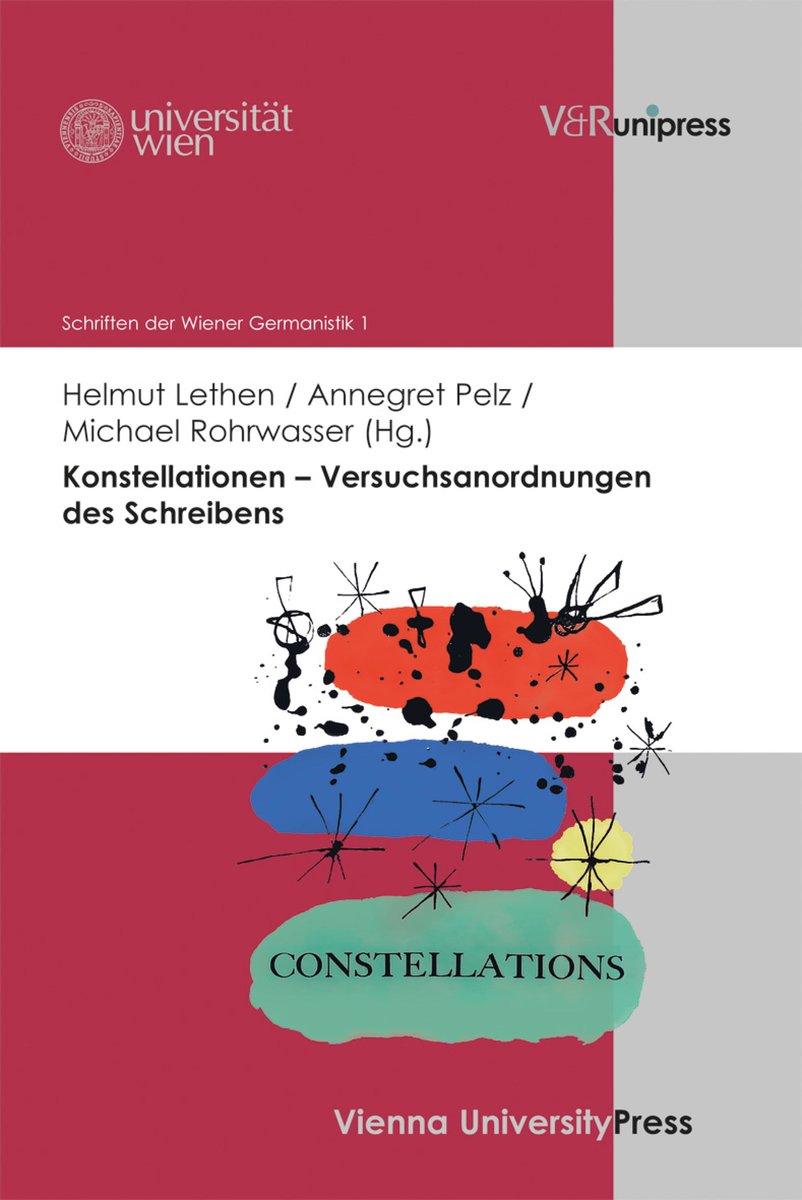 Konstellationen - Versuchsanordnungen des Schreibens