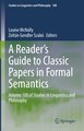 A Reader's Guide to Classic Papers in Formal Semantics